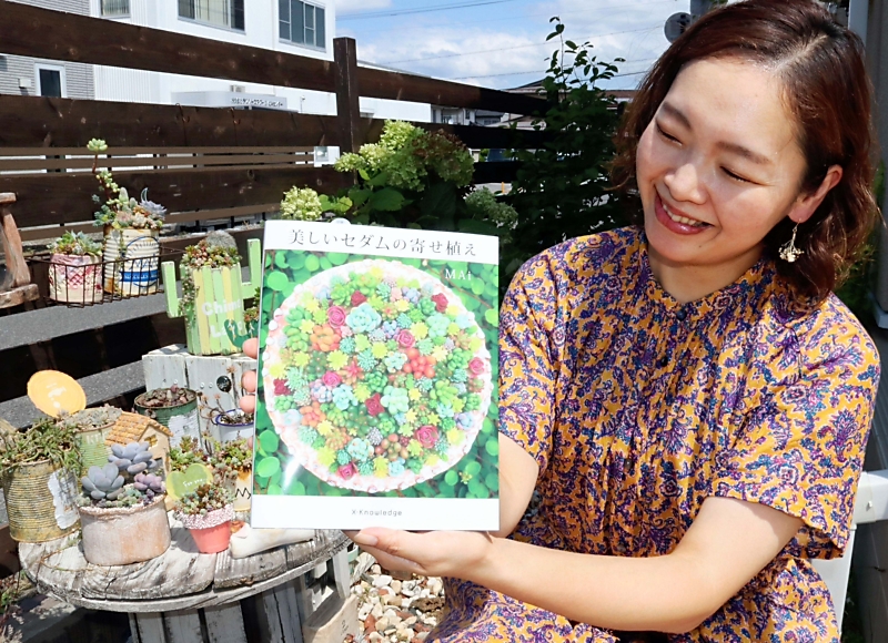 多肉植物に魅せられて 安曇野の熊谷さんが作る寄せ植え人気 信毎web 信濃毎日新聞