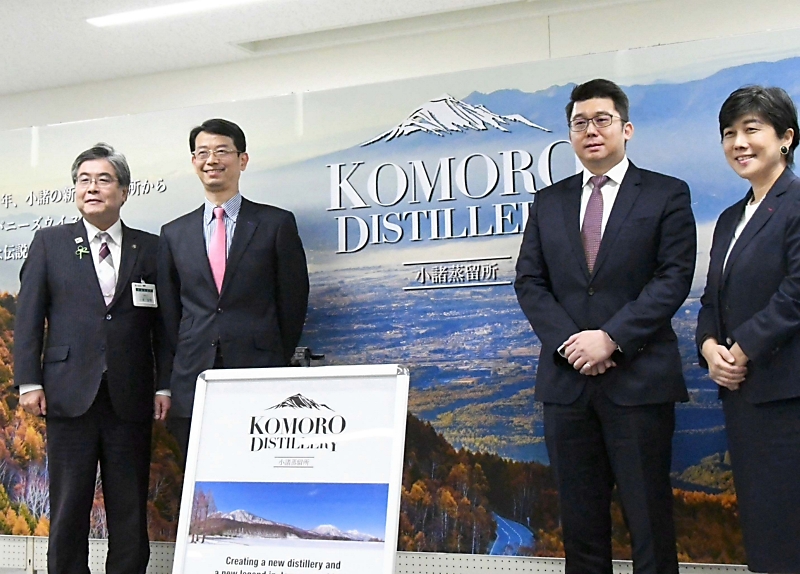 世界へ醸す小諸ウイスキー 都内企業 蒸留所建設を発表 信毎web 信濃毎日新聞