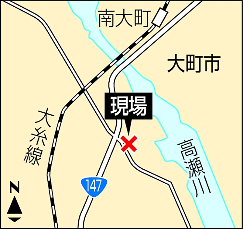 大町の店舗に再び強盗 現金奪い逃走 信毎web 信濃毎日新聞