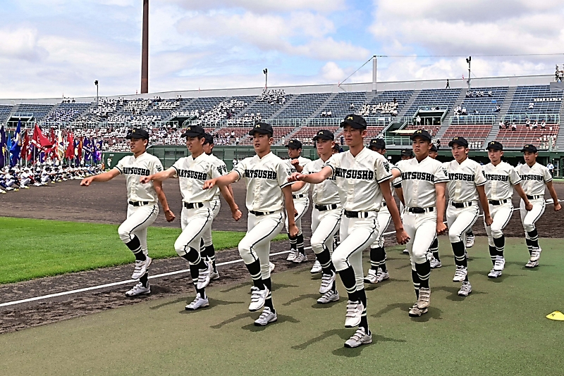 甲子園につながる２年ぶりの夏 高校野球長野大会 松本で開会式 信毎web 信濃毎日新聞