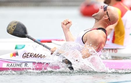 カヌー、男子初の5大会でメダル スプリント、39歳のドイツ選手