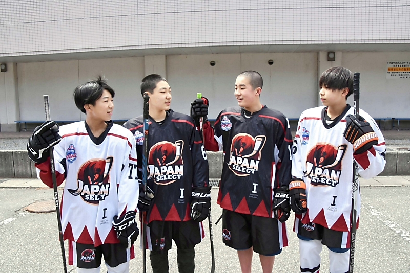 岡谷のアイスホッケーチームから日本選抜入り 中学生4人、5月に