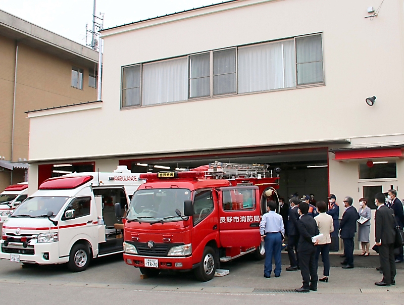 長野市消防局豊野分署が開署 台風19号被災地の豊野地区を管轄 信濃毎日新聞デジタル 信州 長野県のニュースサイト