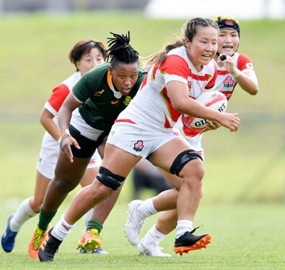 ラグビー女子 南アフリカ下す １５人制テストマッチ 信濃毎日新聞デジタル 信州 長野県のニュースサイト