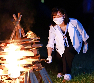 佳子さま 長野市戸隠でガールスカウト100周年記念のキャンプを視察