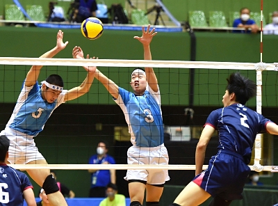 全国高校総体・バレーボール男子 松本国際、決勝に進めず｜信濃毎日
