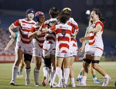 日本 アイルランド破る ラグビー女子が初勝利 信濃毎日新聞デジタル 信州 長野県のニュースサイト