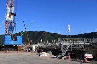 千曲市で建設が進む新光電気工業の新工場