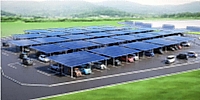 ホンダ熊本製作所に設ける太陽光発電設備の完成イメージ