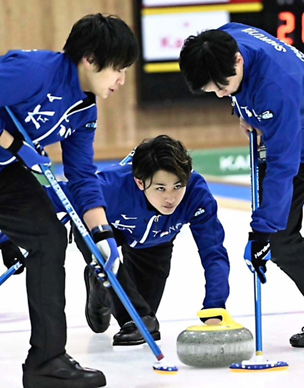 カーリング男子「TM軽井沢」の戦力アップに貢献 加入の松村、地元での飛躍期す｜信濃毎日新聞デジタル 信州・長野県のニュースサイト