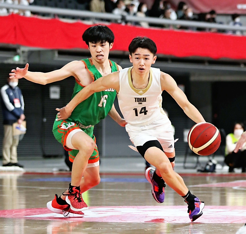 東海大諏訪、躍動 男子は初戦突破、女子は16強 全国高校バスケ第2日