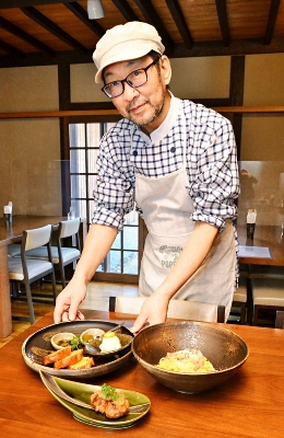 決め手は信州野菜 移住したイタリアンシェフ小林さんが軽井沢に店を