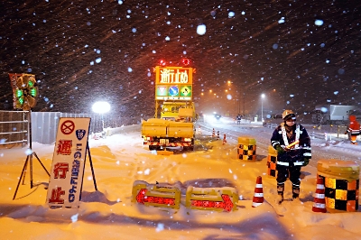 最強寒波、長野県内大雪 国道18号、上信越道は同時に事前通行止め