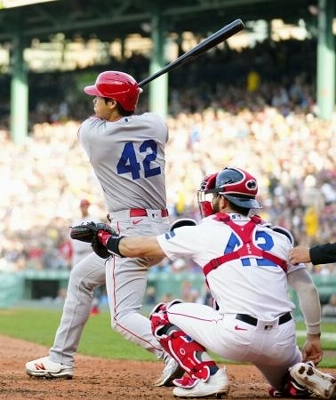 エンゼルス大谷ら42番でプレー 恒例のロビンソン・デー｜信濃毎日