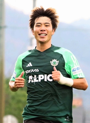 松本山雅 2023新戦力＞ FW野沢零温・背番号18 攻守