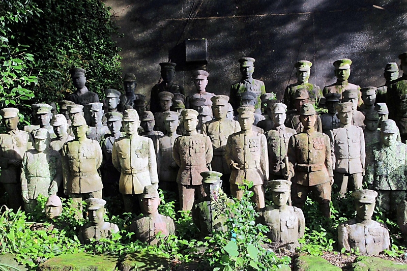 リアルに再現された日中戦争の軍人像を訪ねて､声なき声を聞く 写真家