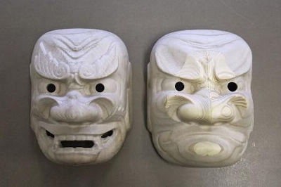 岩手伝統芸能「鬼剣舞」の面作りに3D技術 職人の後継者不足、北上市