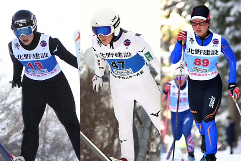 全国中学スキー】長野県勢が3種目で優勝 木内（城北）、西沢（白馬