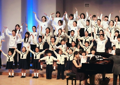 SK松本ジュニア合唱団が結成30年 OG・OBも出演、松本で100人歌う