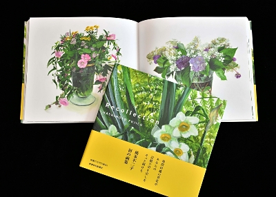 橋本博英、春霞眺望、希少な額装用画集より、美品、新品額装付 色合い忠実に再現 全国カタログ展で水彩画集が受賞 御代田町の画家