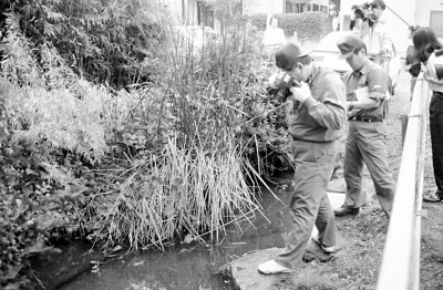 松本サリンの現場、池の水を分析したらモニターに「Sarin」 調査