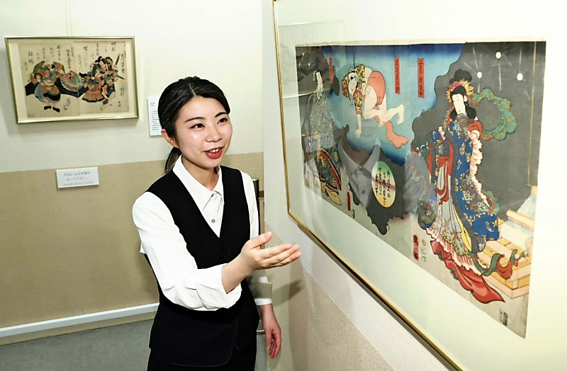 歌舞伎の魅力は江戸時代への時間旅行 松本市の学芸員が浮世絵を通して