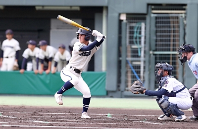 ブロック決勝 Aは松商学園―上田、Bはエクセラン―松本工 全国高校軟式