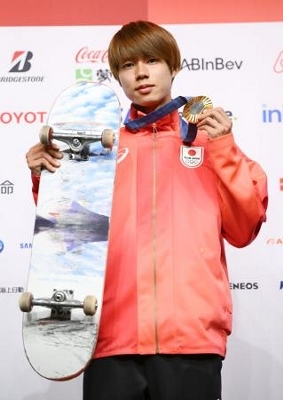 堀米雄斗「今でも信じられない」 スケボー、ストリートで2連覇｜信濃