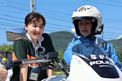 長野県警察学校がオープンキャンパス サイバー捜査体験や白バイ見学