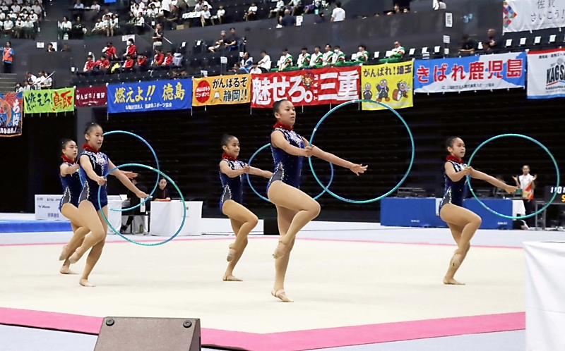 長野、巻き返し5位入賞 新体操少年女子 国民スポーツ大会｜信濃毎日