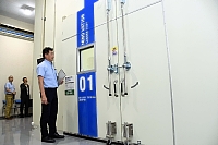 イノベーションセンターに新設した「省エネ型低高温試験室」