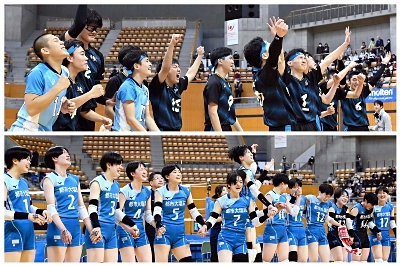 男子は松本国際、2年ぶりV 女子は都市大塩尻、7連覇 全日本高校バレー