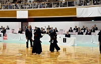 佐賀県神埼市で開催された剣道の試合