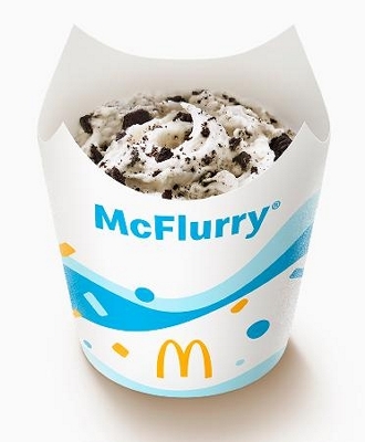 マックフルーリー、紙の新容器に 木製スプーンにも切り替え｜信濃毎日