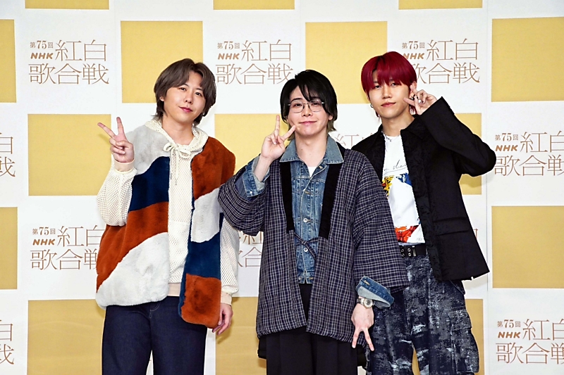 紅白リハにMrs. GREEN APPLE登場 長野市出身の藤沢涼架さん､1年