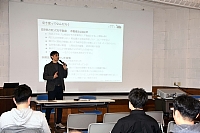 小沢代表理事（奥）の講演などがあったセミナー