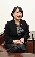 明治安田生命保険松本支社の緒方純子（おがた・じゅんこ）支社長（５５）