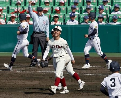 早実、聖光学院、浦和実が勝つ 選抜高校野球第5日｜信濃毎日