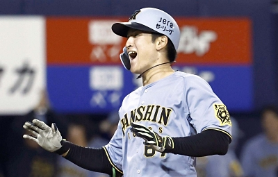 上田市出身の高寺望夢､阪神救うプロ初本塁打 九回2アウトから…「すごく