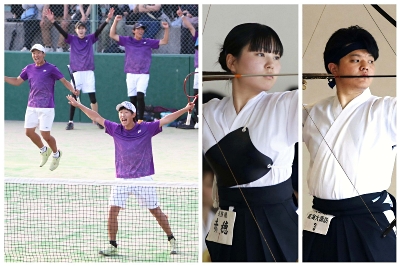 ソフトテニス 内本隆文・吉田澪奈組が準優勝 ソフトテニス全日本ミックスダブルス