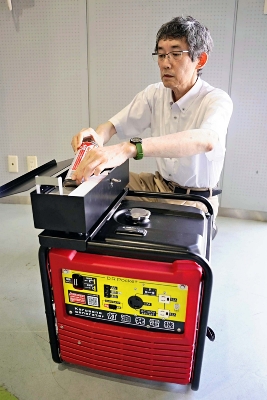 ガソリンではなく“灯油”で発電機を使えるように 岡谷市の企業が始動 