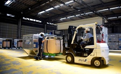 備蓄米、航空機で迅速輸送 JA全農、沖縄に12トン｜信濃毎日新聞 