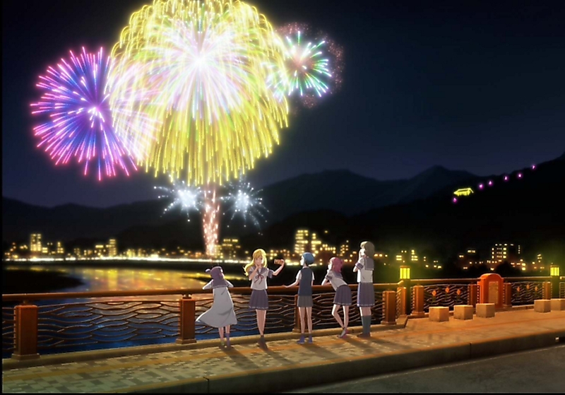 千曲市が舞台のアニメ「Turkey!」、7日の千曲川納涼煙火大会でコラボ