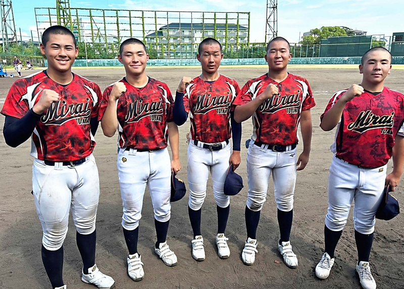 長野県の中学校出身者が5人所属 夏の甲子園に初出場する未来富山とは