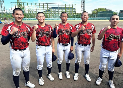 長野県の中学校出身者が5人所属 夏の甲子園に初出場する未来富山とは