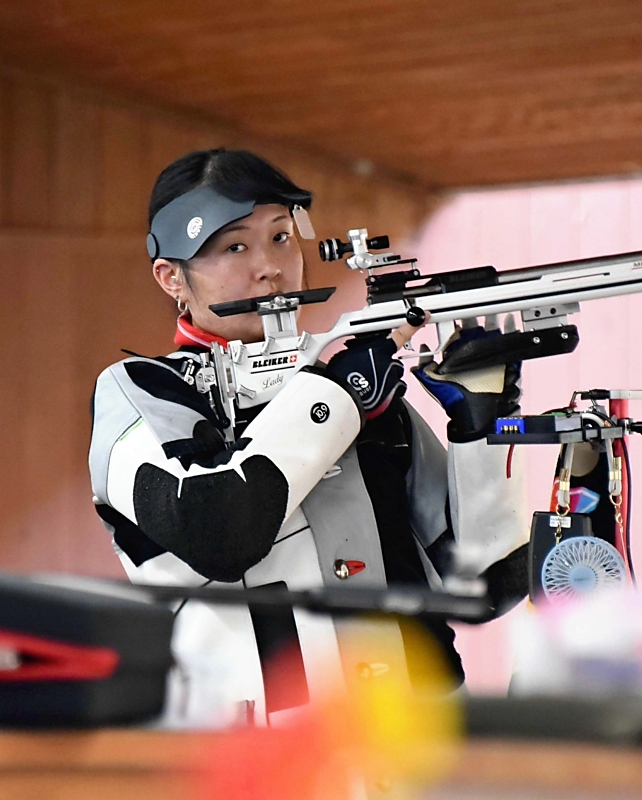 ライフル射撃で砥石真衣（東洋大職）が6年ぶり優勝＜北信越国スポ