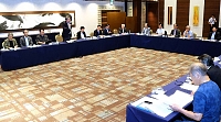 参院選を総括した立民県連の常任幹事会＝２６日、長野市