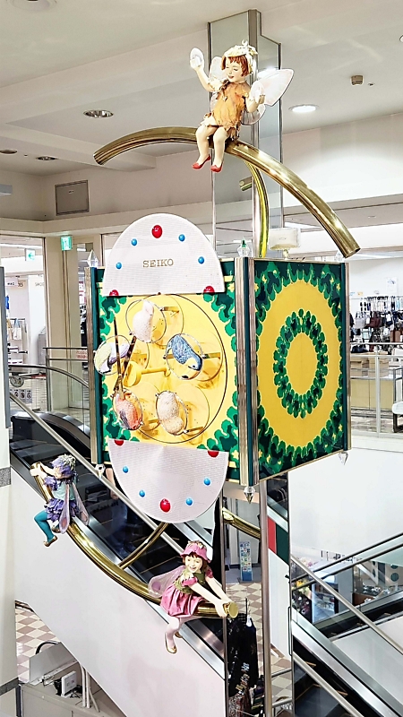 安曇野市のショッピングセンターにある「からくり時計」、愛称を募集