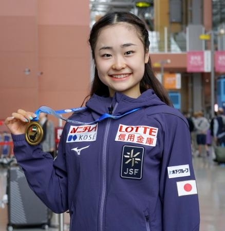 ＧＰファイナル進出に喜び フィギュア島田が帰国｜信濃毎日新聞デジタル　信州・長野県のニュースサイト