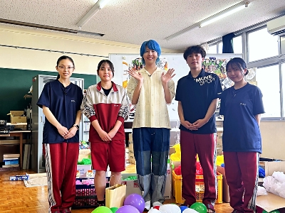 Mrs. GREEN APPLE藤澤涼架さんが長野県の母校訪問 19日にSBCが特番